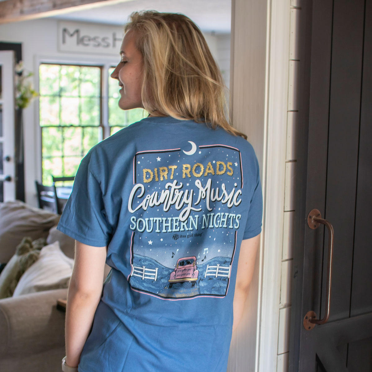 Dirt Roads- Country Music Southern T-Shirt