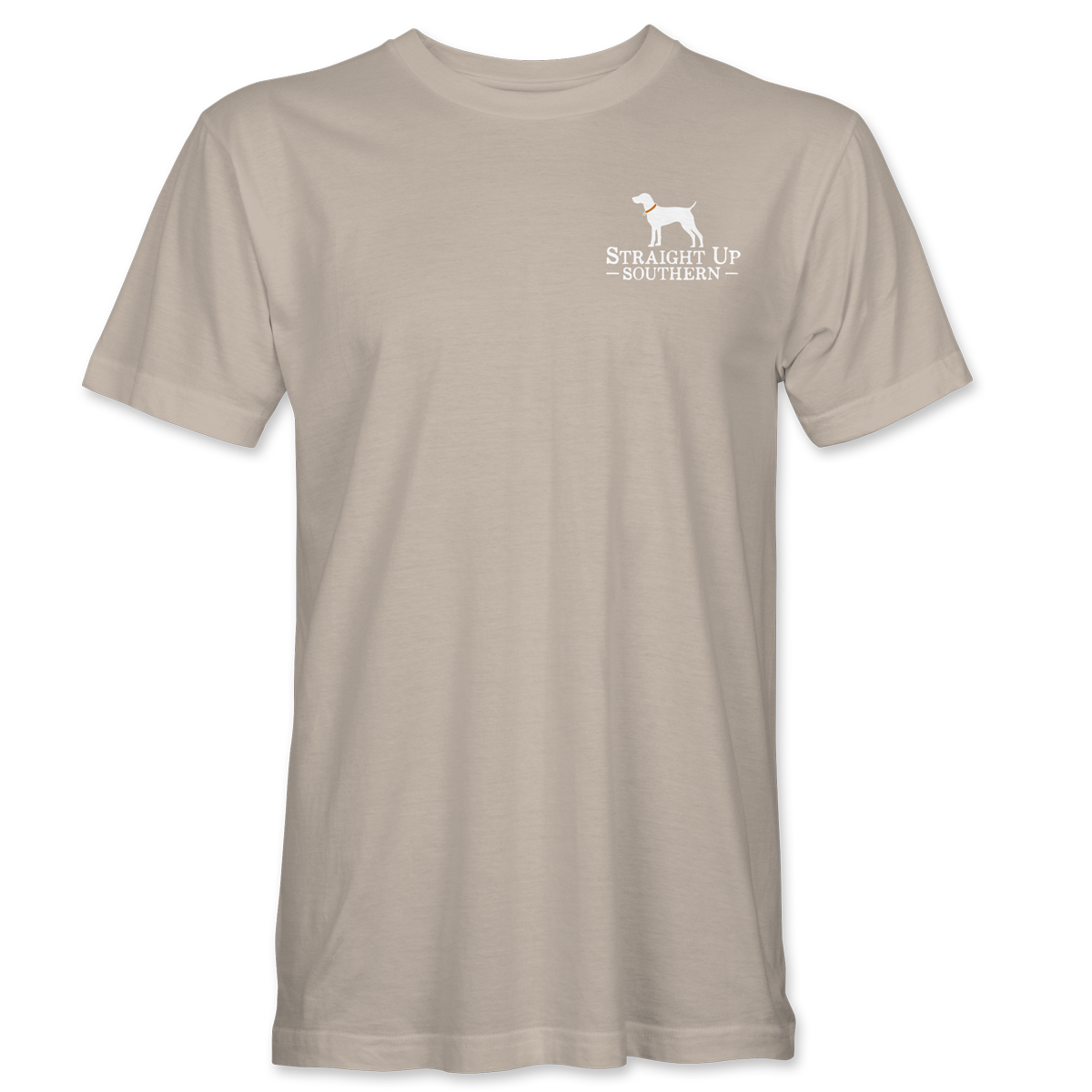 Black Lab Armed and Ready - Field-Ready Retrieving Black Lab Tee - Sand